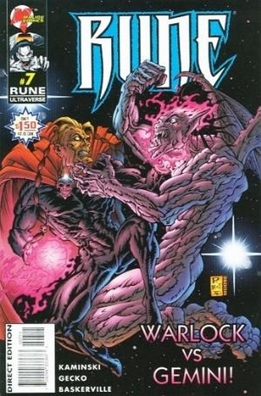 Cover of Rune (Vol 2) #7. One of 250,000 Vintage American Comics on sale from Krypton!