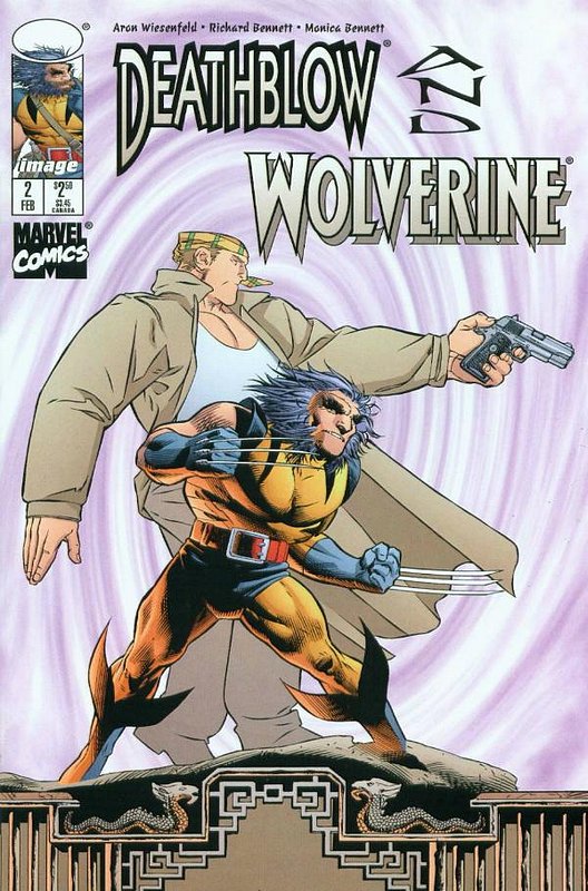Cover of Deathblow/Wolverine (1996 Ltd) #2. One of 250,000 Vintage American Comics on sale from Krypton!