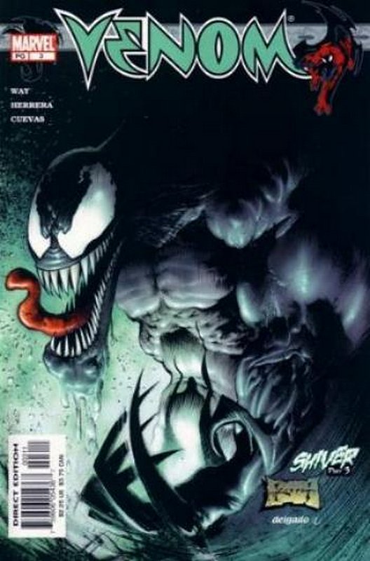 Cover of Venom (Vol 1) #3. One of 250,000 Vintage American Comics on sale from Krypton!