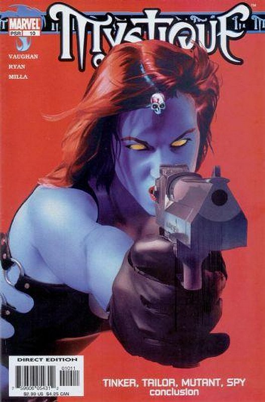 Cover of Mystique (Vol 1) #10. One of 250,000 Vintage American Comics on sale from Krypton!