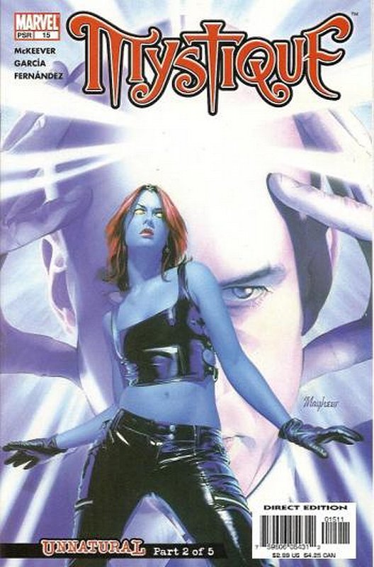 Cover of Mystique (Vol 1) #15. One of 250,000 Vintage American Comics on sale from Krypton!