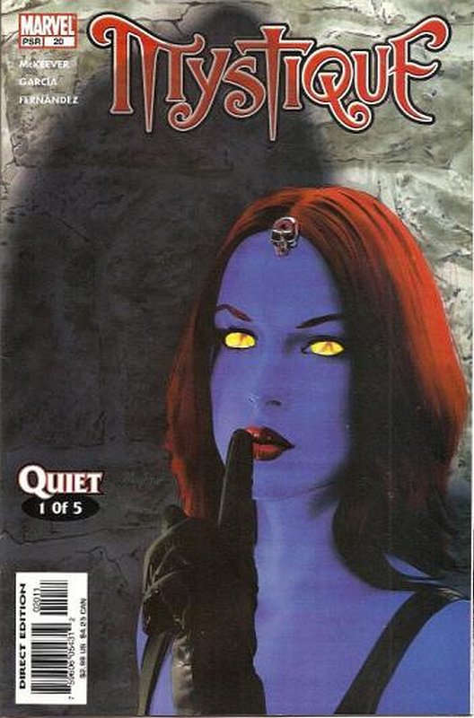 Cover of Mystique (Vol 1) #20. One of 250,000 Vintage American Comics on sale from Krypton!