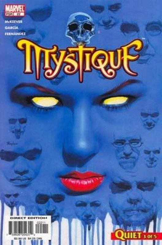 Cover of Mystique (Vol 1) #22. One of 250,000 Vintage American Comics on sale from Krypton!