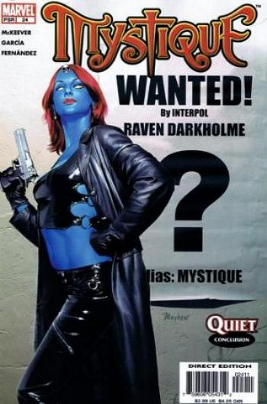 Cover of Mystique (Vol 1) #24. One of 250,000 Vintage American Comics on sale from Krypton!