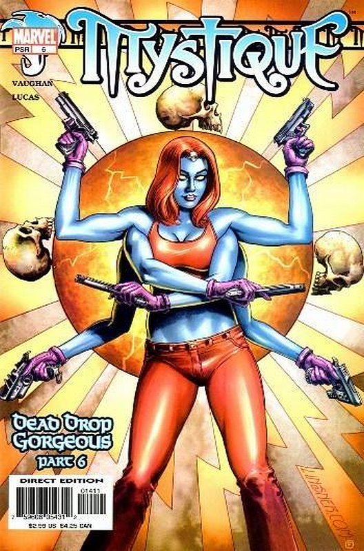 Cover of Mystique (Vol 1) #6. One of 250,000 Vintage American Comics on sale from Krypton!