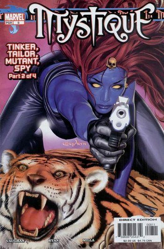 Cover of Mystique (Vol 1) #8. One of 250,000 Vintage American Comics on sale from Krypton!