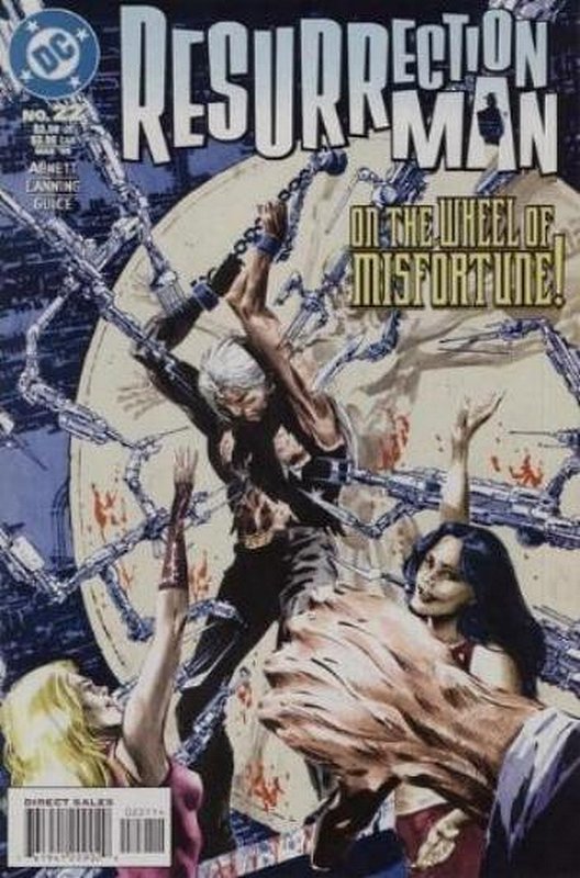 Cover of Resurrection Man (Vol 1) #22. One of 250,000 Vintage American Comics on sale from Krypton!