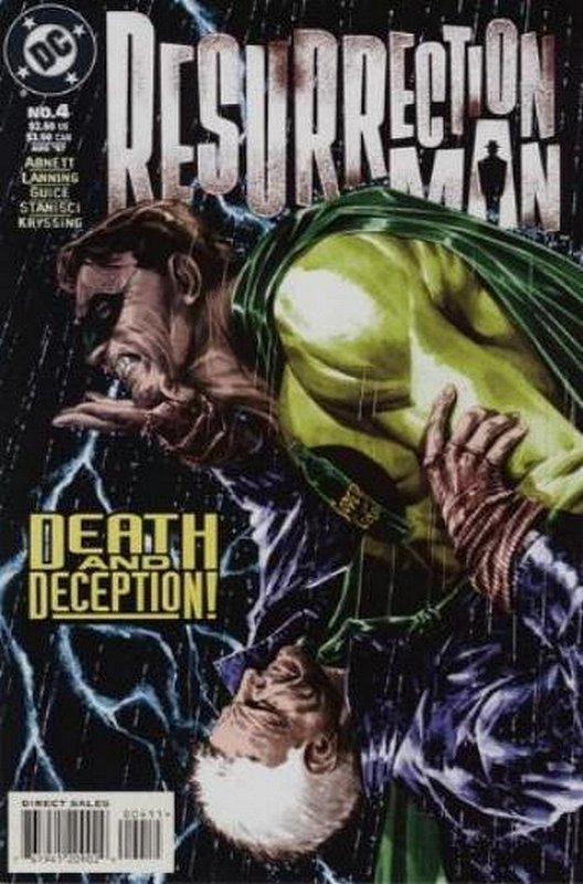 Cover of Resurrection Man (Vol 1) #4. One of 250,000 Vintage American Comics on sale from Krypton!