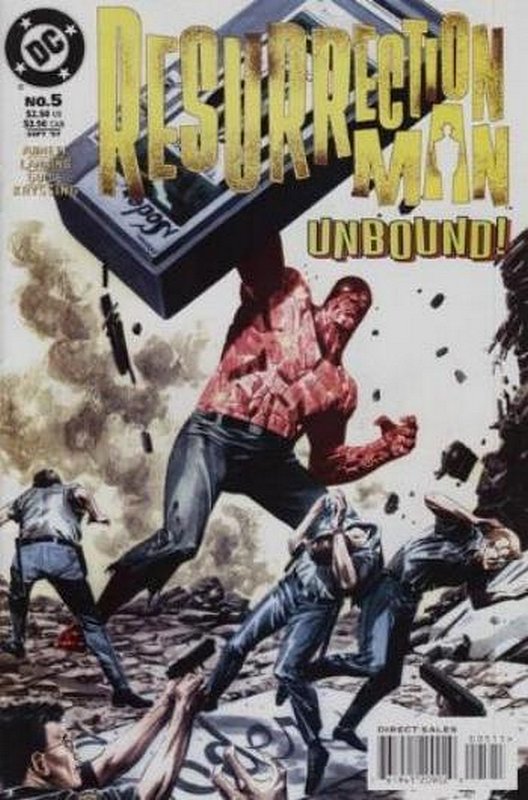 Cover of Resurrection Man (Vol 1) #5. One of 250,000 Vintage American Comics on sale from Krypton!