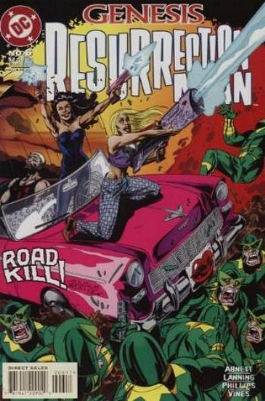Cover of Resurrection Man (Vol 1) #6. One of 250,000 Vintage American Comics on sale from Krypton!