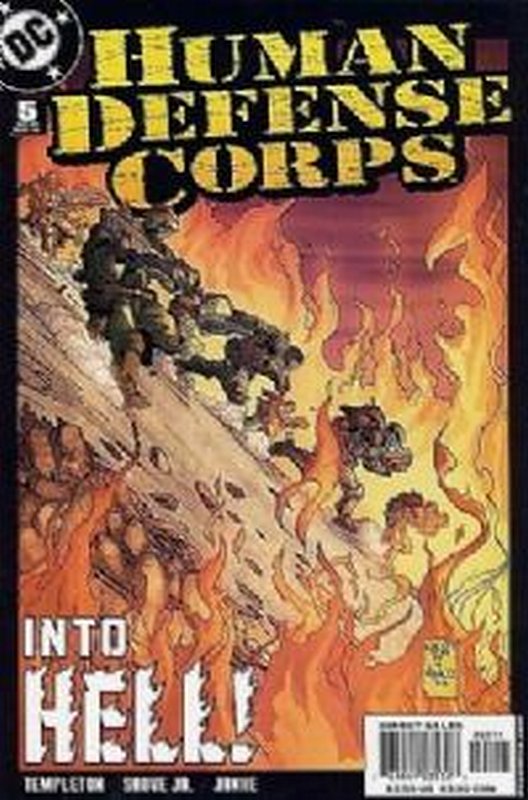 Cover of Human Defense Corps (2003 Ltd) #5. One of 250,000 Vintage American Comics on sale from Krypton!