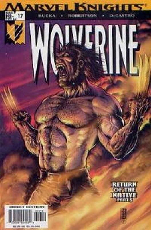 Cover of Wolverine (Vol 2) #17. One of 250,000 Vintage American Comics on sale from Krypton!