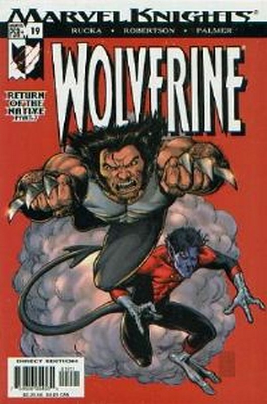 Cover of Wolverine (Vol 2) #19. One of 250,000 Vintage American Comics on sale from Krypton!
