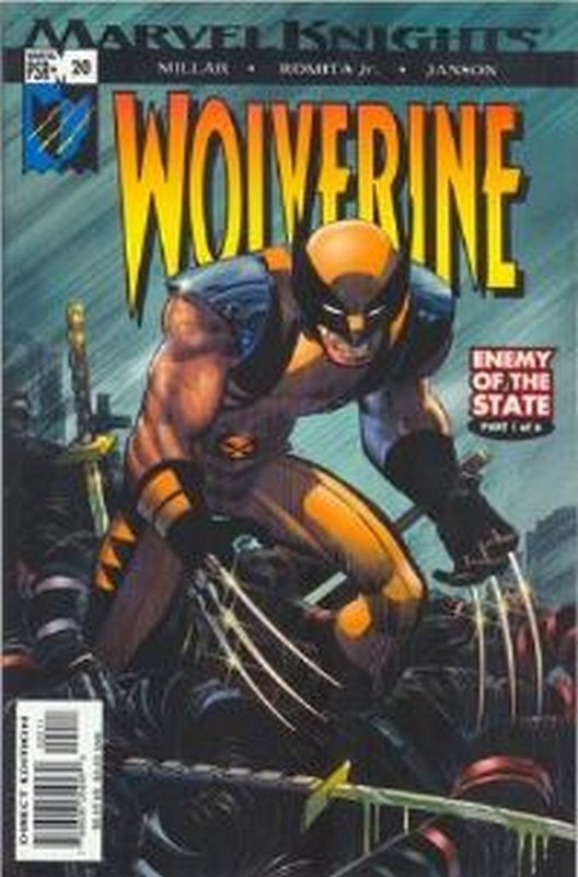 Cover of Wolverine (Vol 2) #20. One of 250,000 Vintage American Comics on sale from Krypton!