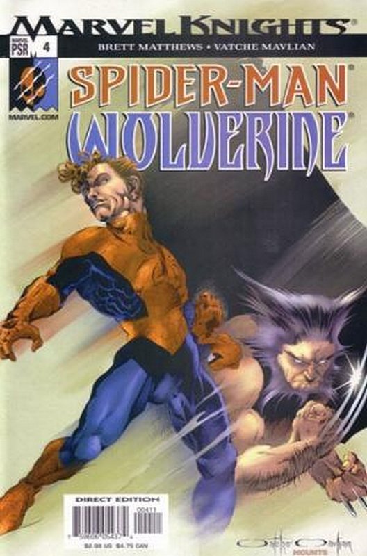 Cover of Spider-Man & Wolverine (2003 Ltd) #4. One of 250,000 Vintage American Comics on sale from Krypton!