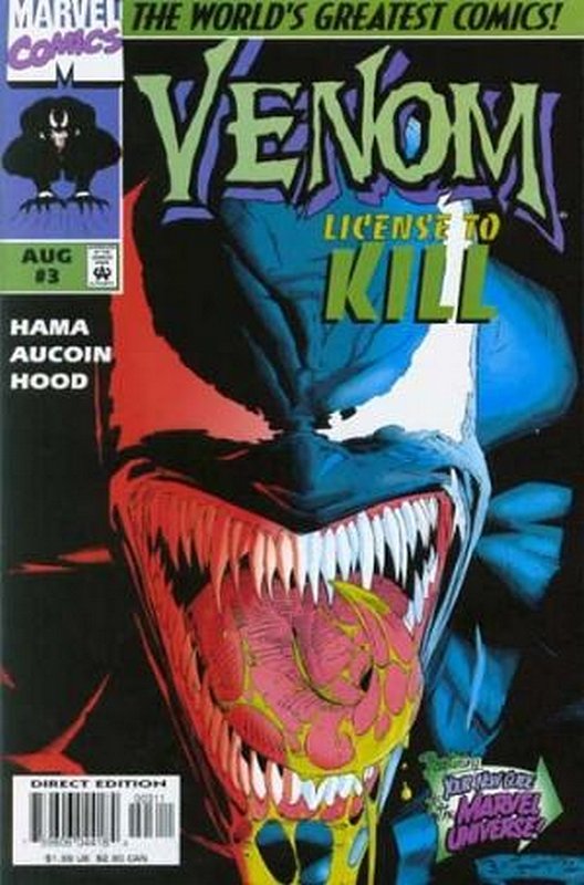 Cover of Venom: License to Kill (1997 Ltd) #3. One of 250,000 Vintage American Comics on sale from Krypton!