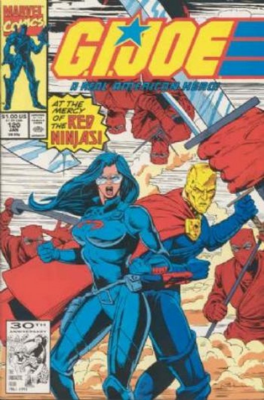 Cover of GI Joe: A Real American Hero #120. One of 250,000 Vintage American Comics on sale from Krypton!