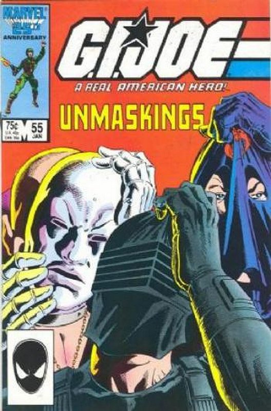 Cover of GI Joe: A Real American Hero #55. One of 250,000 Vintage American Comics on sale from Krypton!
