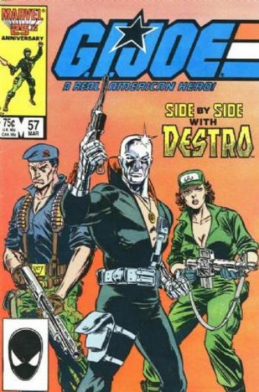Cover of GI Joe: A Real American Hero #57. One of 250,000 Vintage American Comics on sale from Krypton!