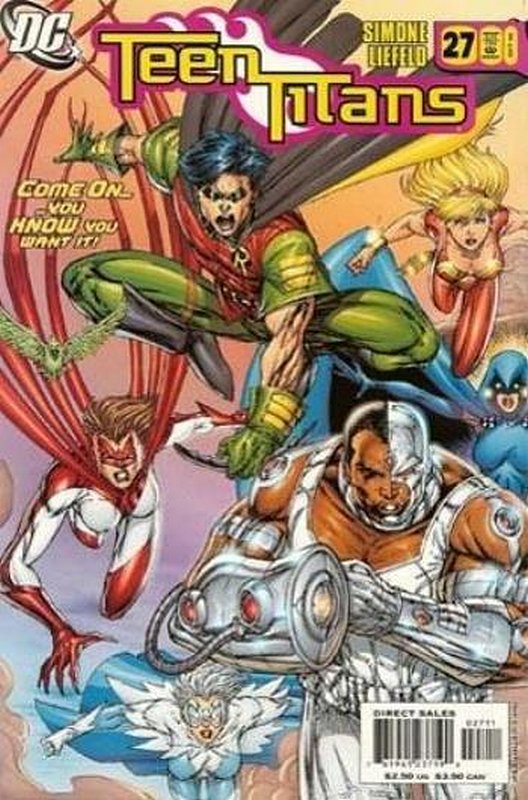 Cover of Teen Titans (Vol 3) #27. One of 250,000 Vintage American Comics on sale from Krypton!