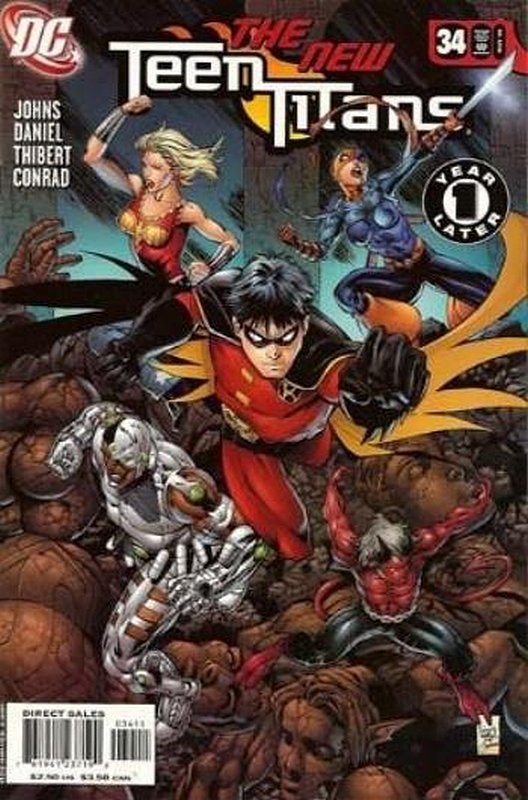 Cover of Teen Titans (Vol 3) #34. One of 250,000 Vintage American Comics on sale from Krypton!