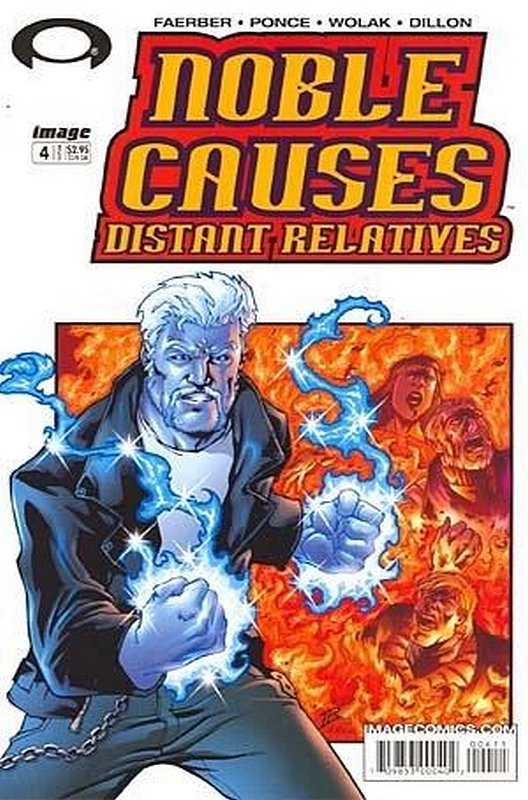 Cover of Noble Causes: Distant Relatives (2003 Ltd) #4. One of 250,000 Vintage American Comics on sale from Krypton!