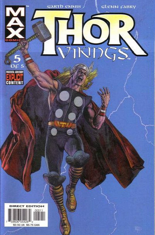 Cover of Thor: Vikings (2003 Ltd) #5. One of 250,000 Vintage American Comics on sale from Krypton!