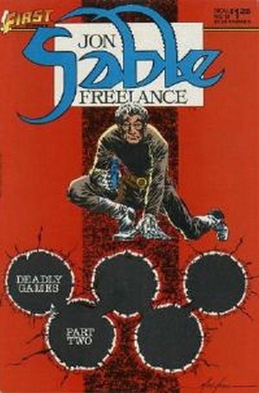 Cover of Jon Sable: Freelance (Vol 1) #18. One of 250,000 Vintage American Comics on sale from Krypton!