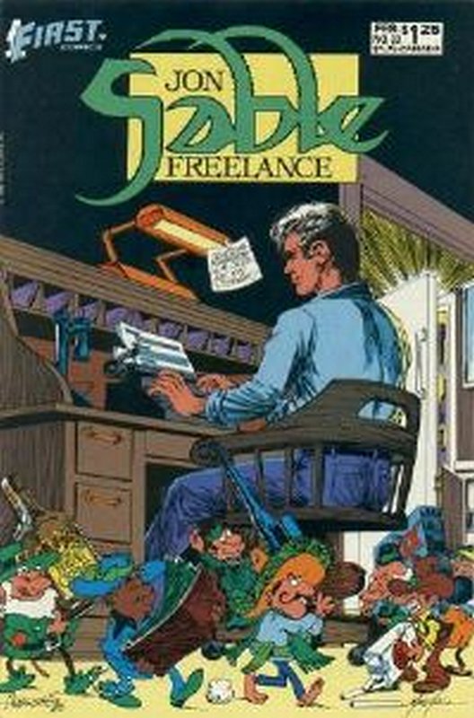 Cover of Jon Sable: Freelance (Vol 1) #33. One of 250,000 Vintage American Comics on sale from Krypton!