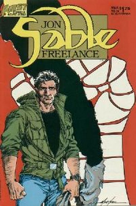 Cover of Jon Sable: Freelance (Vol 1) #34. One of 250,000 Vintage American Comics on sale from Krypton!
