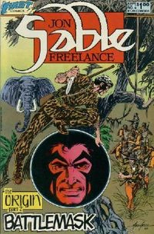 Cover of Jon Sable: Freelance (Vol 1) #4. One of 250,000 Vintage American Comics on sale from Krypton!