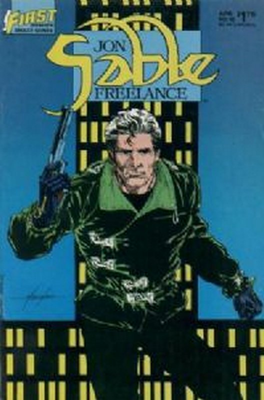 Cover of Jon Sable: Freelance (Vol 1) #46. One of 250,000 Vintage American Comics on sale from Krypton!