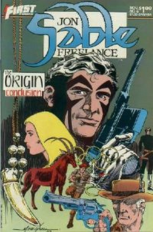 Cover of Jon Sable: Freelance (Vol 1) #6. One of 250,000 Vintage American Comics on sale from Krypton!