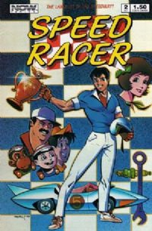 Cover of Speed Racer (Vol 1) #2. One of 250,000 Vintage American Comics on sale from Krypton!