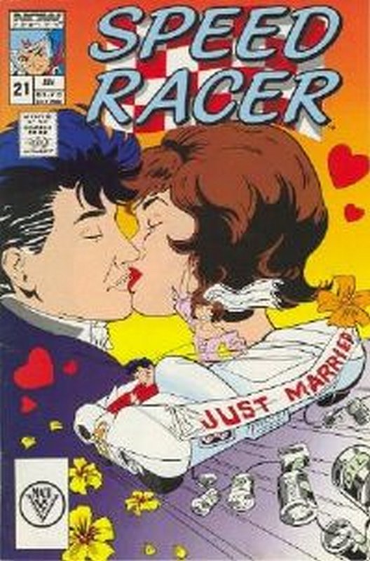 Cover of Speed Racer (Vol 1) #21. One of 250,000 Vintage American Comics on sale from Krypton!