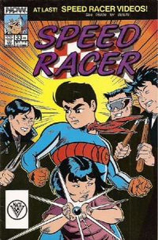 Cover of Speed Racer (Vol 1) #33. One of 250,000 Vintage American Comics on sale from Krypton!