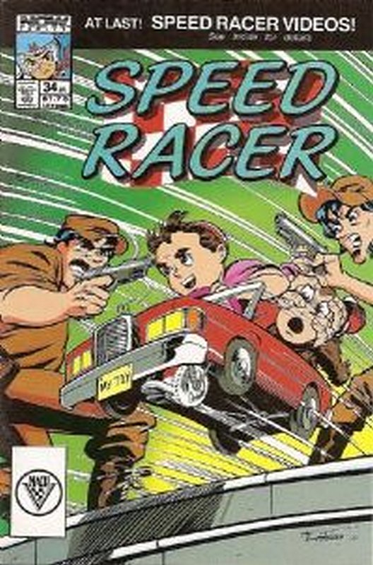 Cover of Speed Racer (Vol 1) #34. One of 250,000 Vintage American Comics on sale from Krypton!