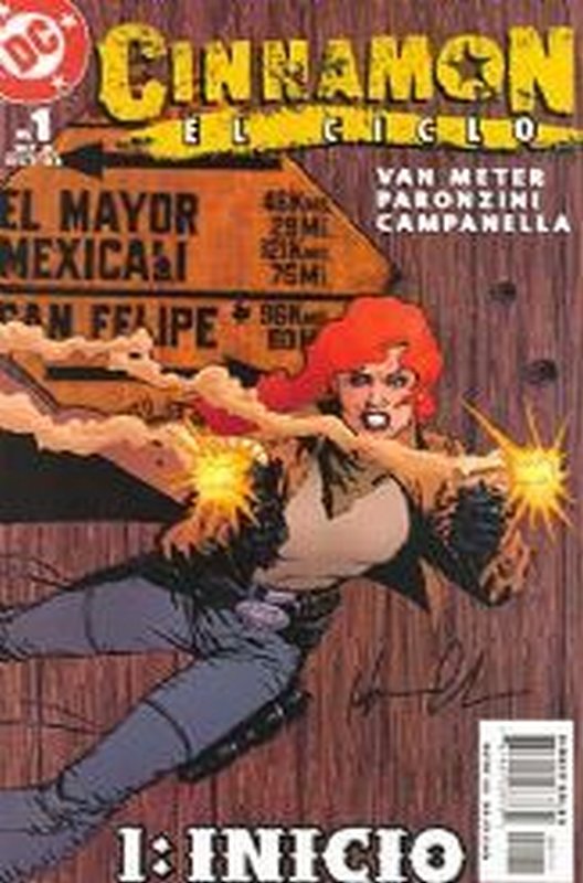 Cover of Cinnamon: El Ciclo (2003 Ltd) #1. One of 250,000 Vintage American Comics on sale from Krypton!