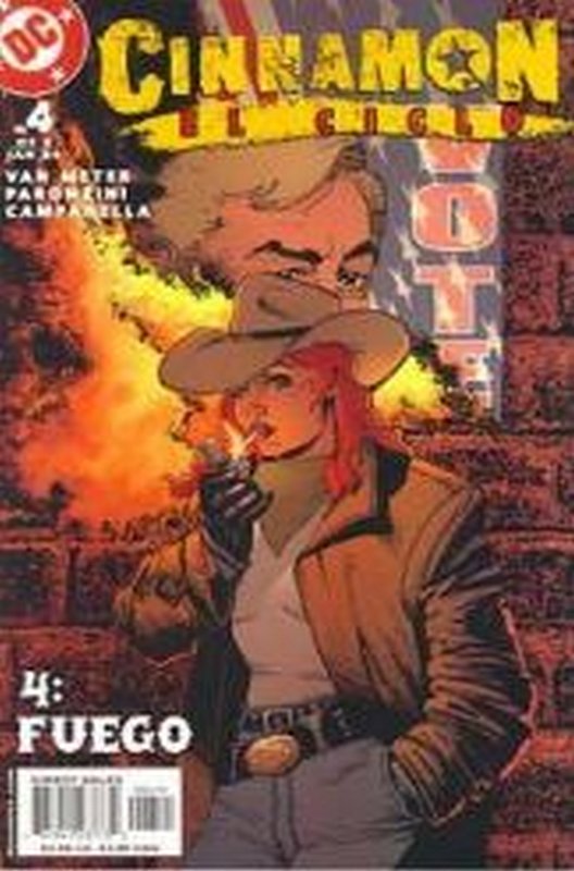 Cover of Cinnamon: El Ciclo (2003 Ltd) #4. One of 250,000 Vintage American Comics on sale from Krypton!