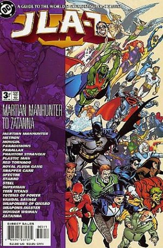 Cover of JLA-Z (2000 Ltd) #3. One of 250,000 Vintage American Comics on sale from Krypton!