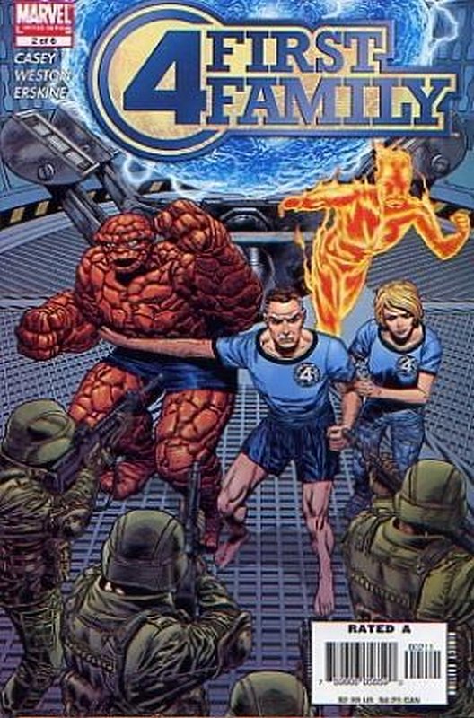 Cover of Fantastic Four: First Family (2006 Ltd) #2. One of 250,000 Vintage American Comics on sale from Krypton!