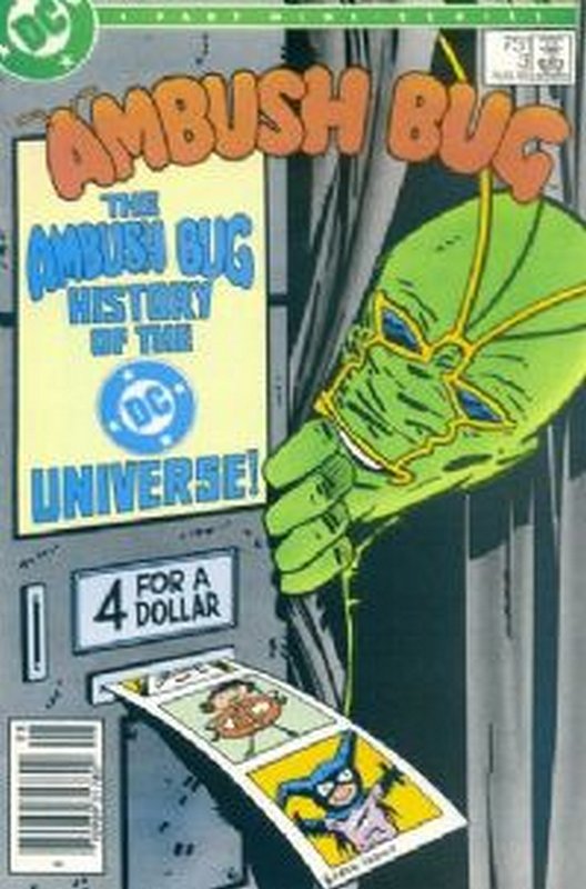 Cover of Ambush Bug (1985 Ltd) #3. One of 250,000 Vintage American Comics on sale from Krypton!