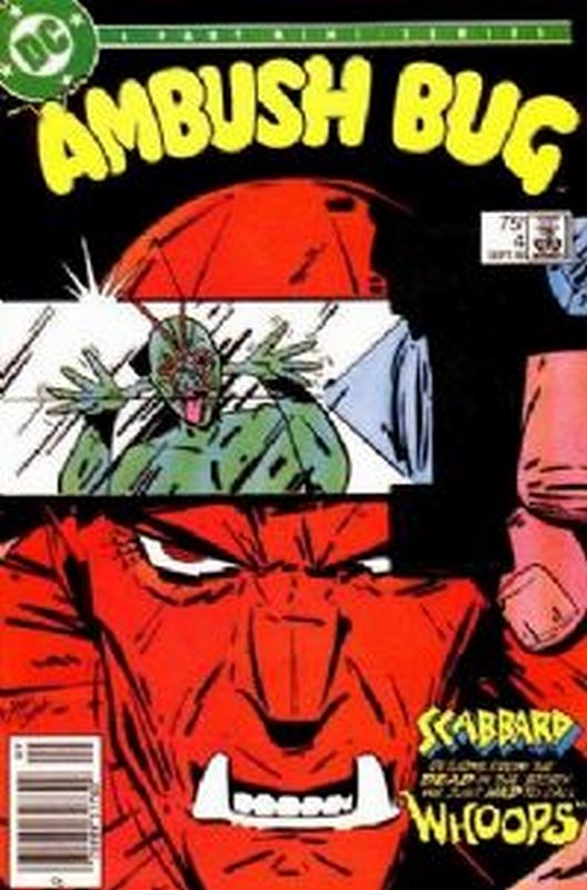 Cover of Ambush Bug (1985 Ltd) #4. One of 250,000 Vintage American Comics on sale from Krypton!