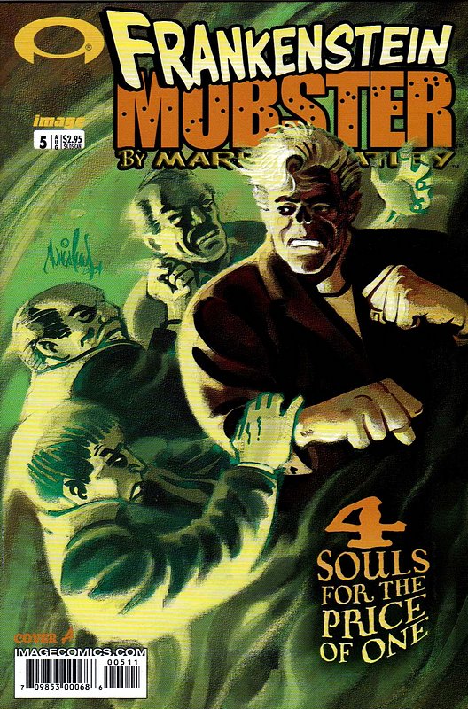 Cover of Frankenstein Mobster (2003 Ltd) #5. One of 250,000 Vintage American Comics on sale from Krypton!