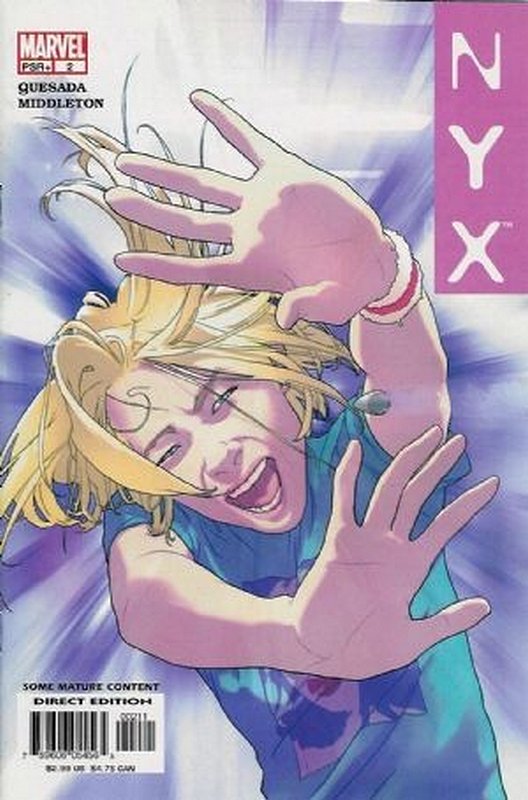 Cover of NYX (2003 Ltd) #2. One of 250,000 Vintage American Comics on sale from Krypton!