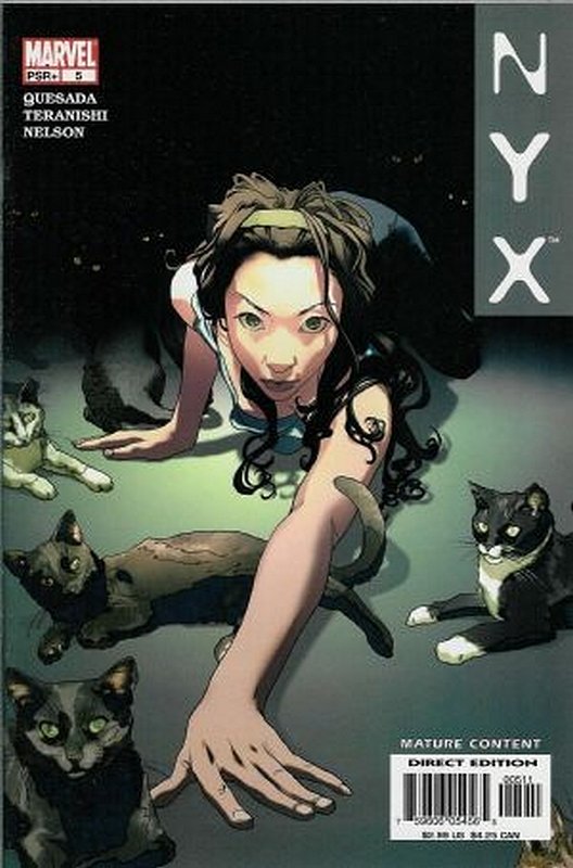 Cover of NYX (2003 Ltd) #5. One of 250,000 Vintage American Comics on sale from Krypton!