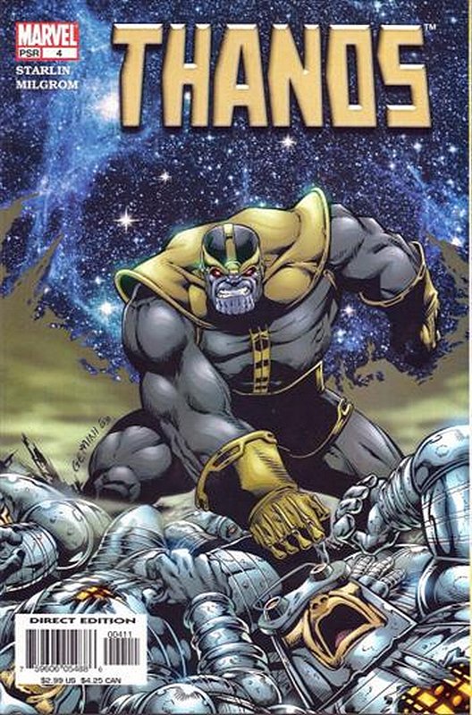 Cover of Thanos (Vol 1) #4. One of 250,000 Vintage American Comics on sale from Krypton!