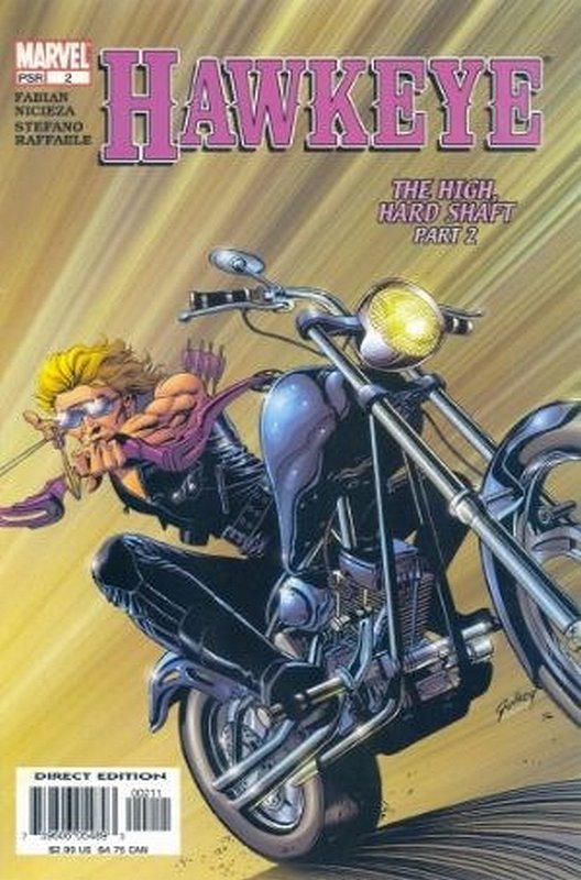 Cover of Hawkeye (Vol 1) #2. One of 250,000 Vintage American Comics on sale from Krypton!