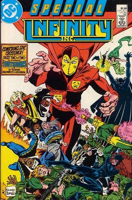 Cover of Infinity Inc Special (1987 One Shot) #1. One of 250,000 Vintage American Comics on sale from Krypton!