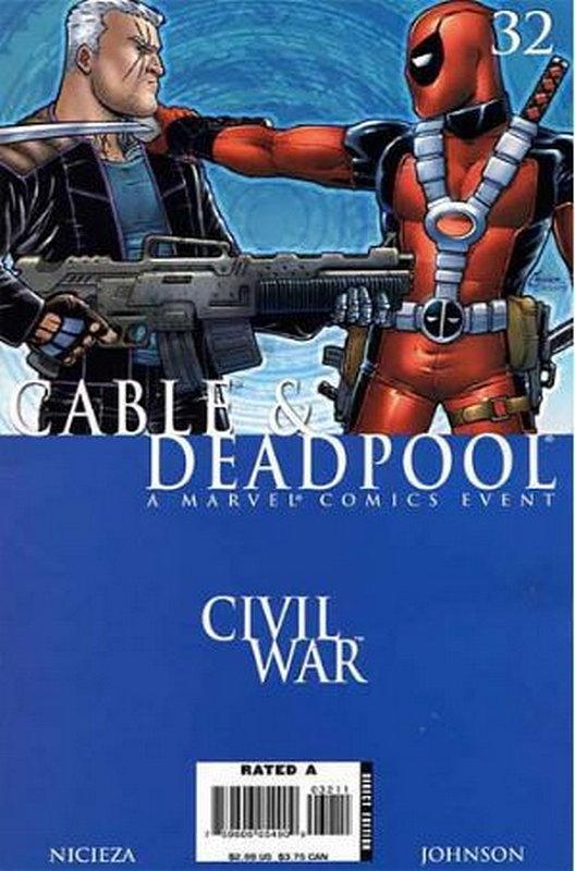 Cover of Cable & Deadpool #32. One of 250,000 Vintage American Comics on sale from Krypton!